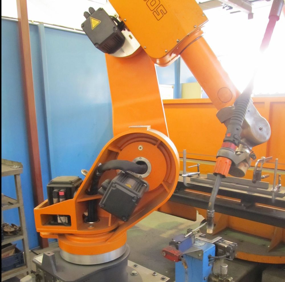 Schweissroboter historisch